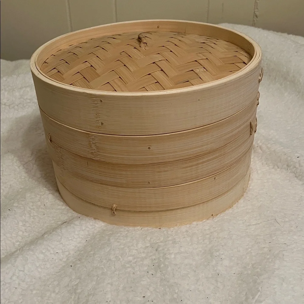 NWOT 10 inch Bamboo Steam Basket - Picture 1 of 3